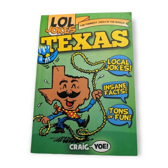 Texas – The Funniest Jokes in the World, LOL Jokes (Paperback) - Picture 1 of 7